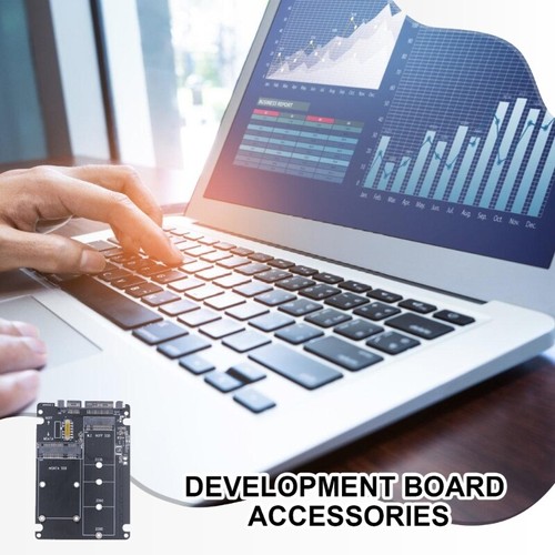 MSATA SSD Solid Disk NGFF To SATA3 External Hard Disk Adapter Enclosure Optional - Photo 2/10