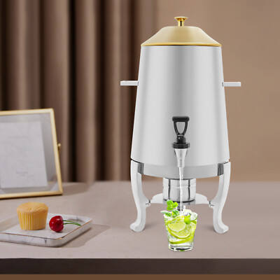 #ad #ad Beverage Dispenser for Coffee Tea Hot Water Hot Drink Dispenser with Stand 13L $116.63