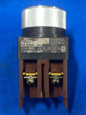 FUJI ELECTRIC PUSHBUTTON AH22-F 600 VAC MAX 10 AMP