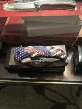 Rite Edge Knife USA Eagle Linerlock A/O CN300575EG