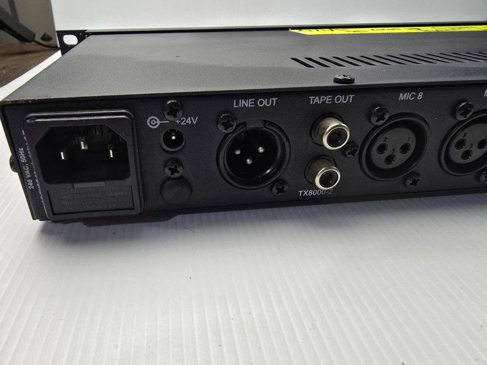 Australian Monitor TX 8000 single rack space, 8 channel mixer - Image 4 of 4