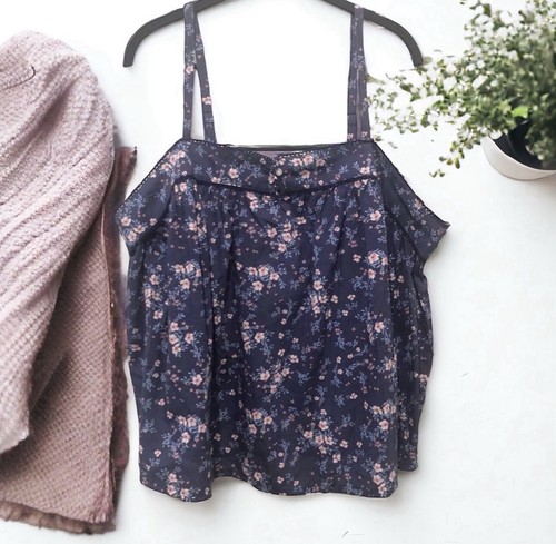 Old Navy floral tank top plus size 2X NWT