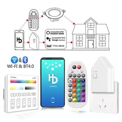 Bluetooth Mesh Touch Panel/ WIFI Smart Bridge/ Remote Controller für LED Lights