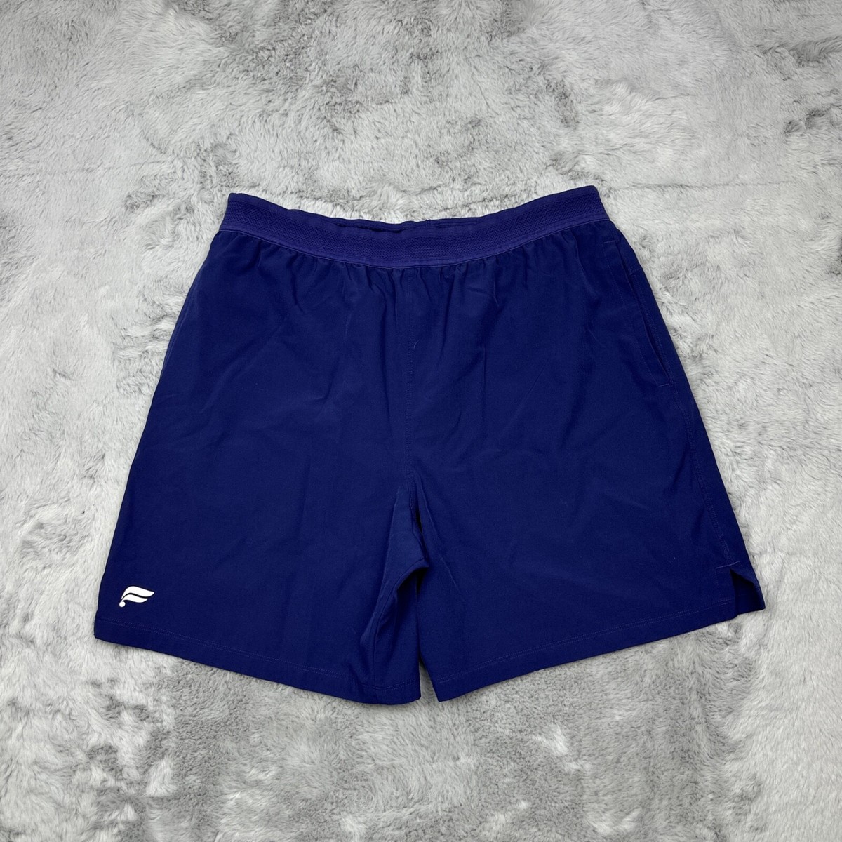 Fabletics Shorts Men Medium Black Athletic Active Wear Yoga Gym Running  Training