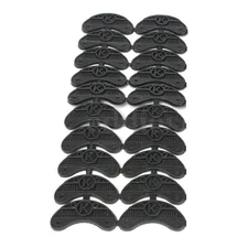 20* Rubber Sole Heel Savers Toe Plates Tap DIY Glue On Shoes Pad Replacement