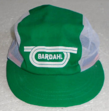 Vintage BARDAHL Oil Green Stretch Fit Mechanic Hat
