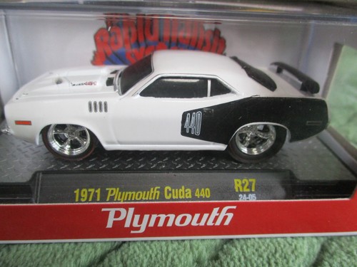 M2 Machines Ground Pounders 1971 Plymouth Cuda 440