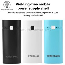 5V 2 Slots 18650 Battery Box Case DIY Power Bank Charger Shell Charging Case