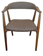 60er 70er Jahre Teak Armlehnstuhl Schreibtischstuhl Th. Harlev for Farstrup 60s 