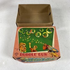 SPACE GUN TIN FRICTION TOY DAIYA JAPAN Box Only Very Clean