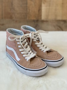 peach vans high top