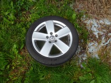 VW PASSAT B6 SPORT / HIGHLINE 17" 5 SPOKE ALLOY WHEEL x 1