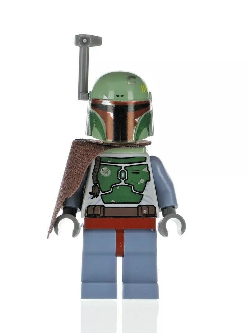 Lego Boba Fett 8097 Pauldron, Helmet, Jet Star Wars Minifigure | eBay