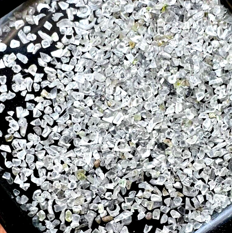 RAW PREMIUM 20.00+ CTW SUELTO SIN CORTAR 100% POLVO DE DIAMANTE NATURAL REAL Foto 4 de 4