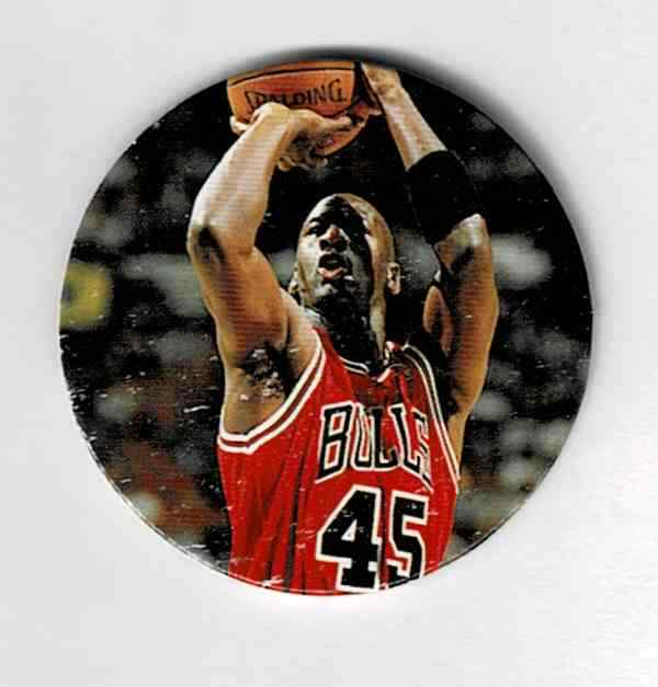 1995 Upper Deck MILK CAPS POG Michael Jordan #53 Chicago