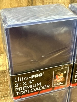 100 BCW Premium Toploaders Card Holders - 4 Packs Of 25 For Trading Cards