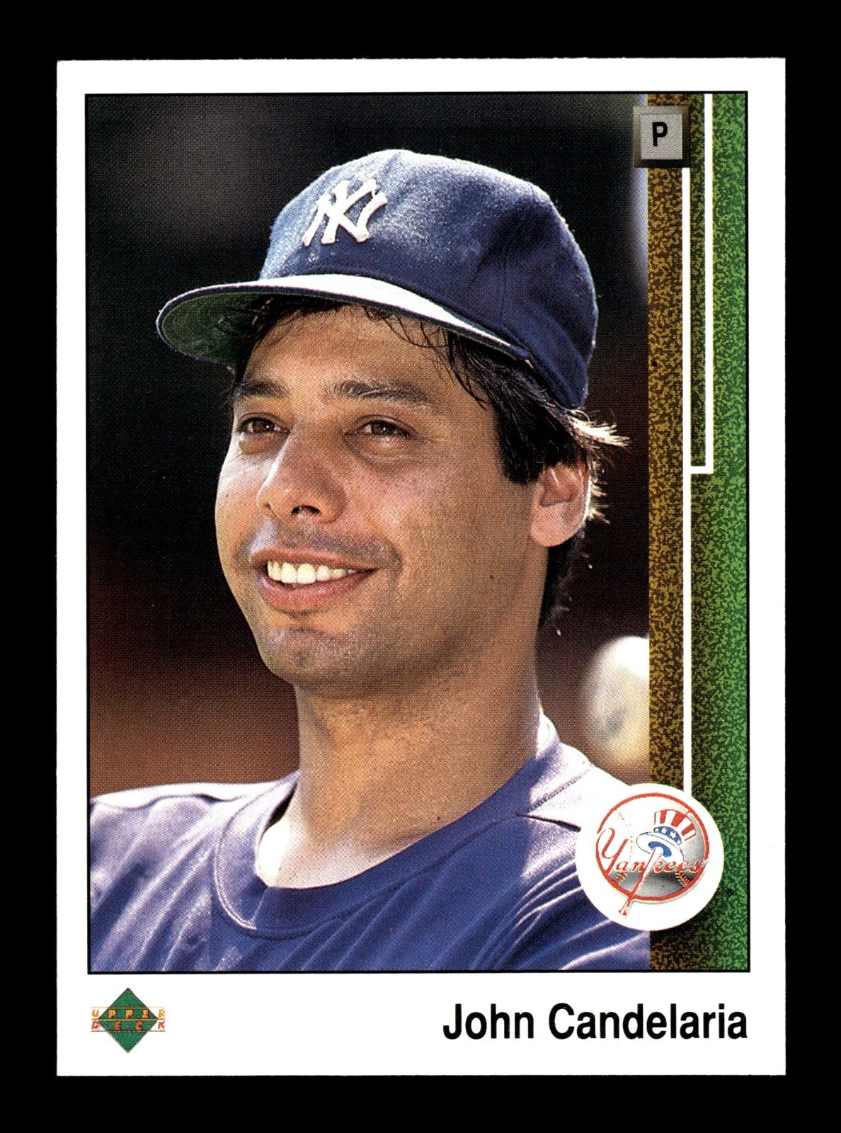 JOHN CANDELARIA ⚾ 1989 Upper Deck Baseball #248 NY Yankees