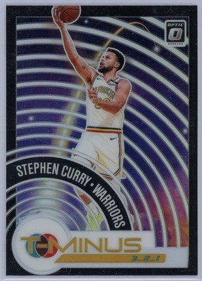 2021 Donruss Optic T-Minus   Prizm Stephen Curry #1 Golden State Warriors