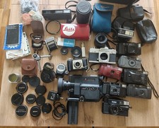 Konvolut Super 8 Kameras & Kamera & Zubeh&ouml;r / F&uuml;r Ersatzteile