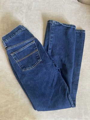 Vintage 90s Express Bleus High Waisted Bootcut Jeans 5/6 Long