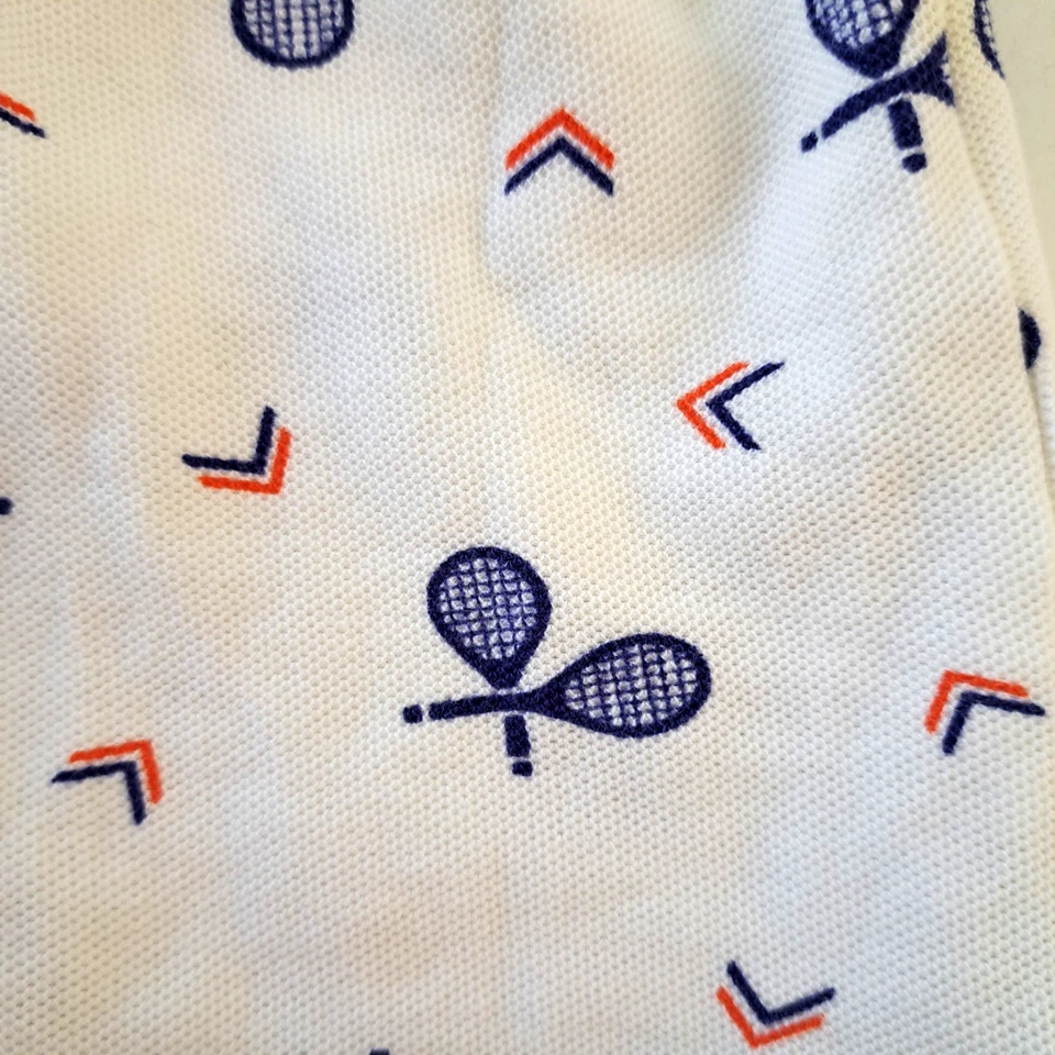 Vestido Tenis Janie and Jack Niñas 7 Sin Mangas Blanco Preppy Foto 4 de 4