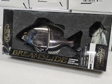 Discontinued Ever Green Combat BREAMSLIDE Swimbait...Flashing Bream...NOS!!!