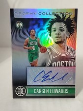 2020-21 Illusions Trophy Collection Signatures Carsen Edwards Celtics #TC-CED