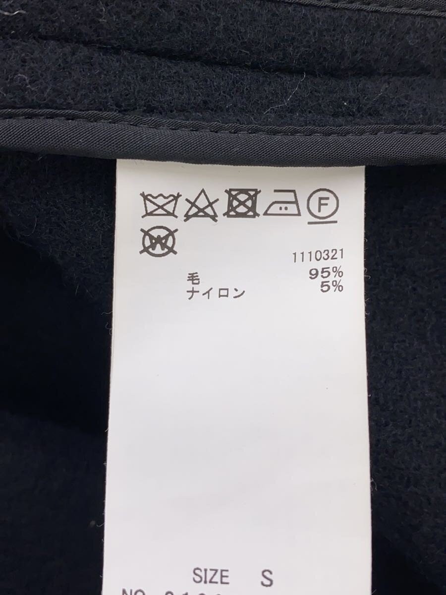 Ameri Trench Coat/S/Wool/Blk/Plain/01220760710 34… - image 4