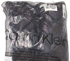 Calvin Klein Women's Sportswear Top,blk/sil Multi,0x