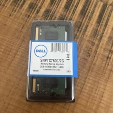 Dell PC2 6400 2 GB SO-DIMM 800 MHz DDR2 SDRAM Memory (SNPTX760C/2G)