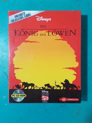 Disneys Der König der Löwen Lion King PC Spiel Big Box Retro Game Virgin