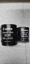 Canon 125mm Canon 35mm