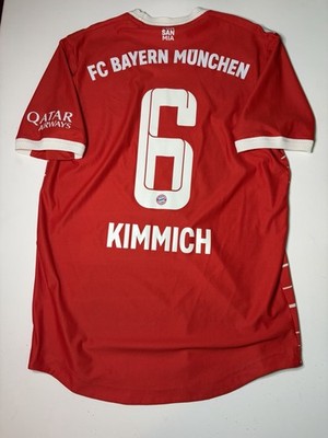 Joshua Kimmich #6 Bayern Munich 2022 2023 Home Jersey Size Small
