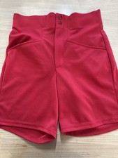 VTG BIKE Coaching Shorts Mens Small Red Gym Teacher Football Coach 70s 80s USA