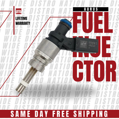 1x OEM NEW AURUS Fuel Injector for 2008-2012 Audi A4 A5 Quattro A6 Q5 3.2L V6