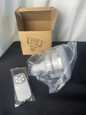85W LED Light Bulb 3000K-6500K Photography Lamp E27 w/ Remote Adjustable New 