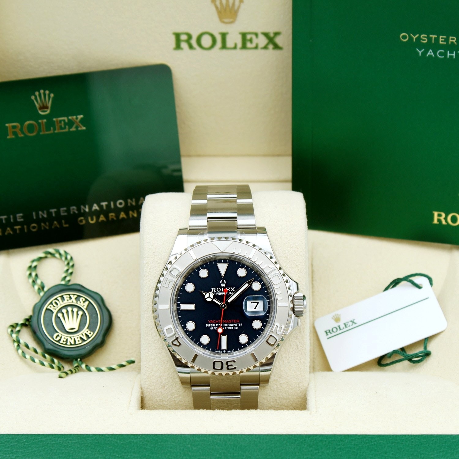 Rolex Yacht Master 40 126622 Blue Dial Steel Oyster 2023 Box & Papers