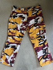 NFL Washington Redskins/Commanders Camo Cargo Pants Size 42x30