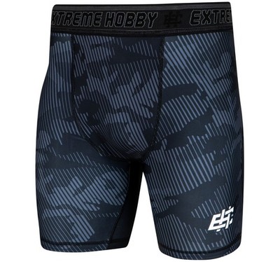 Extreme Hobby Vale Tudo Havoc Kompression Shorts Schwarz