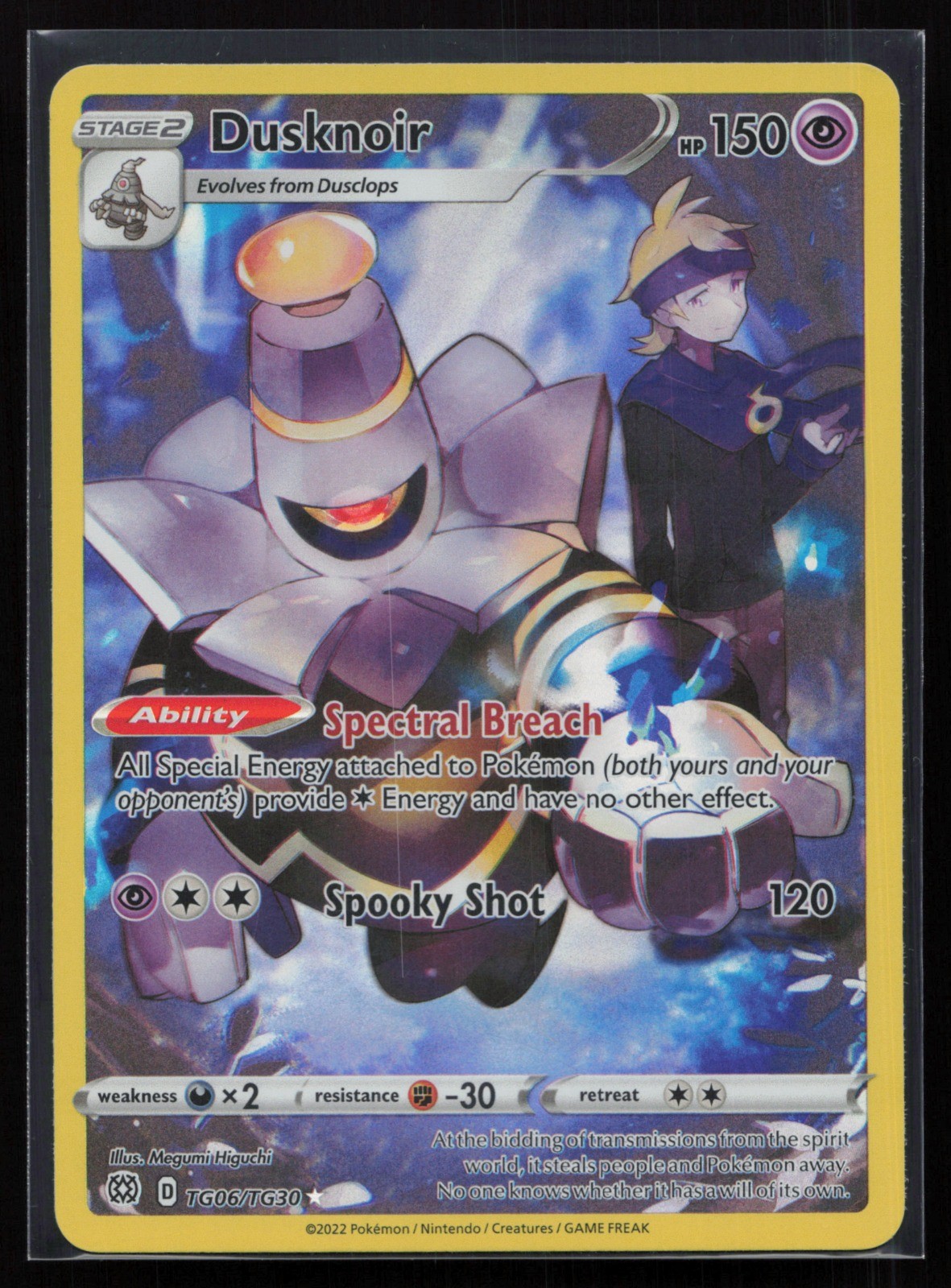 Dusknoir TG06/TG30 SWSH09: Brilliant Stars Trainer Gallery Pokemon TCG Card