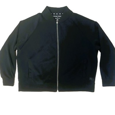 Helen Steele Dunnes Stores Ladies Track Jacket Large Black  Zip 2 Pockets read