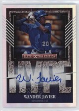2015 Panini Elite Extra Edition Hype Signatures /49 Wander Javier #19 Auto n0c