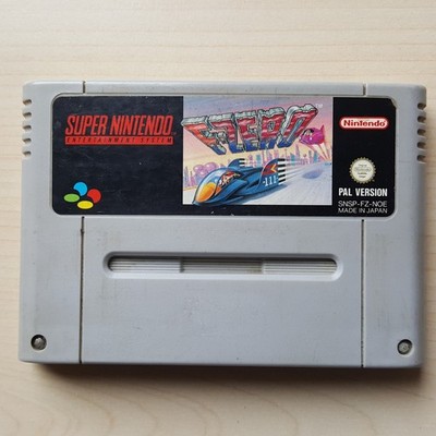 SNES F-Zero Super Nintendo PAL Spiel Modul Game Cartridge NOE