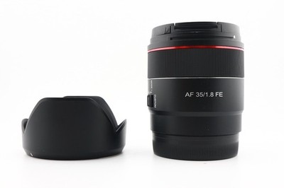 Samyang 35mm F1.8 Auto Focus Compact Full Frame Lens SYIO3518-E SONY E GHP19608