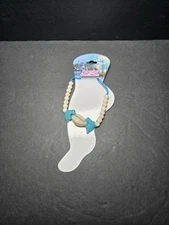 Womens Shell And Dolphin Sealife Anklet