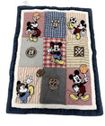 Disney Mickey Mouse Vintage Sports Baby Quilt Crib Bedding