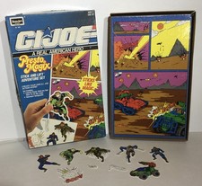 VTG 1991 G.I. Joe Presto Magix Stick Lift Adventure Set Rose Art Colorforms ARAH