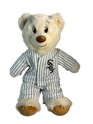 Build-A-Bear BABW/MLB Chicago White Sox White Bear 16'' Jersey Top Pants 2022