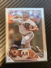 2023 Topps Chrome Update Series - Ryan Walker #USC9 (RC) Giants Rookie