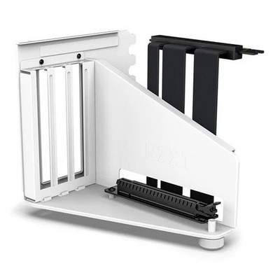 NZXT Vertical GPU Mounting Kit GPU Halter & PCIe 4.0 Riser Kabel Schwarz - Weiß